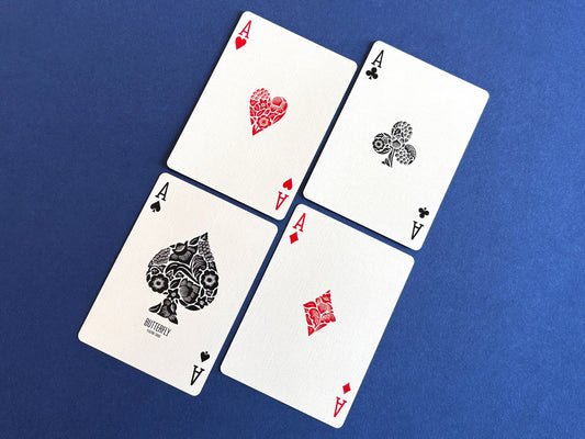 Butterfly Playing Cards Workers Edition V2 (Blue)