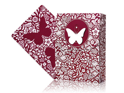 Original 3rd Edition Butterfly Playing Cards (Red)