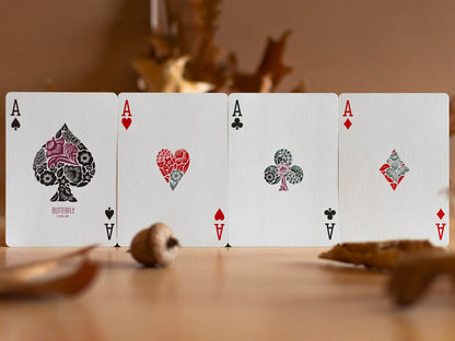 Butterfly Playing Cards Autumn Edition Marked