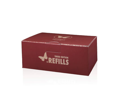 Butterfly Playing Cards 3rd Edition 6 Refills (Red)