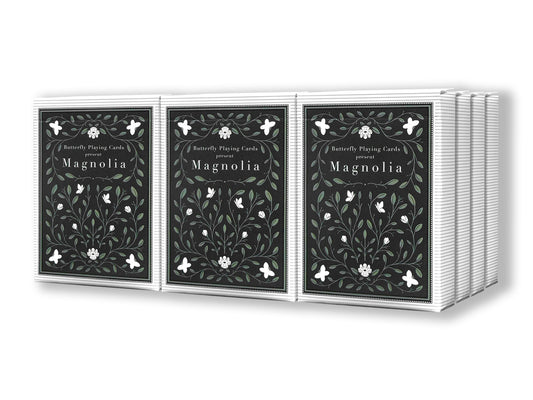 Magnolia White Playing Cards (12 Decks)