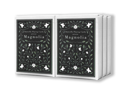 Magnolia White Playing Cards (6 Decks)