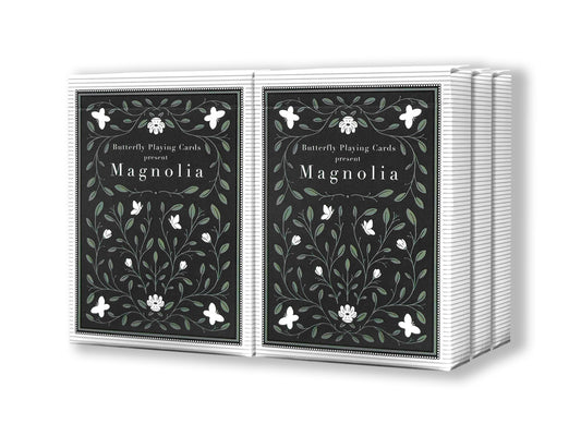 Magnolia White Playing Cards (6 Decks)