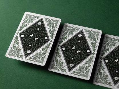 Magnolia White Playing Cards
