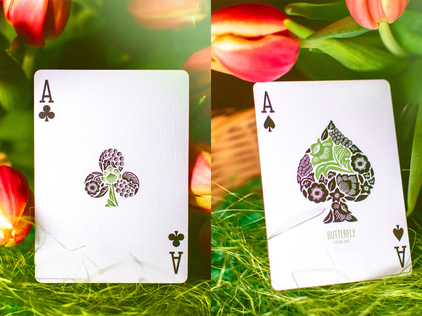 Butterfly Playing Cards Spring Edition Marked