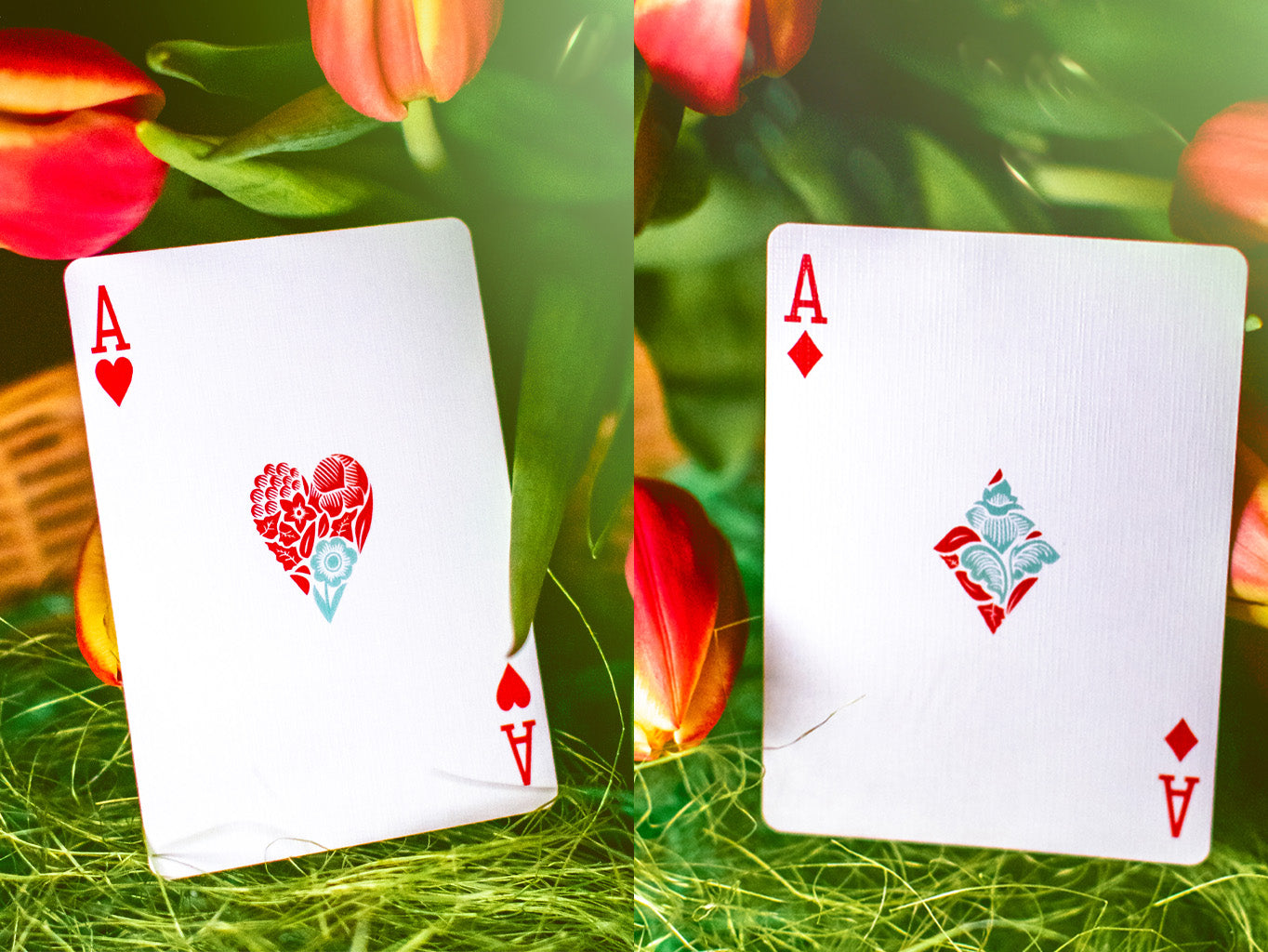 Butterfly Playing Cards Spring Edition Marked