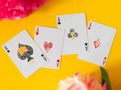 Butterfly Playing Cards Summer Edition Marked