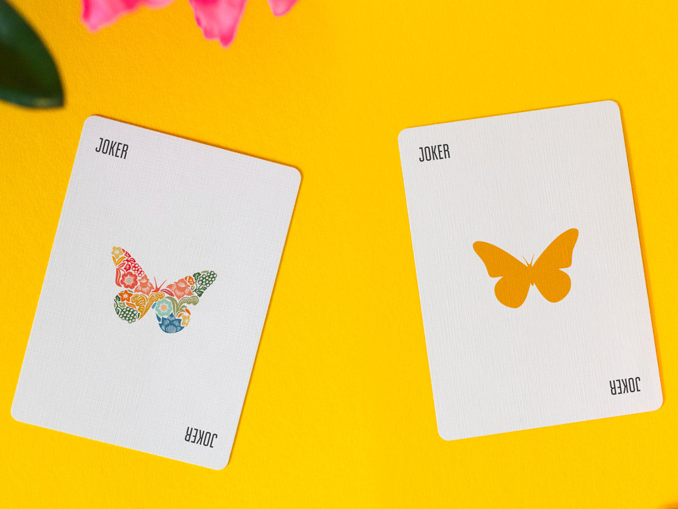 Butterfly Playing Cards Summer Edition Marked