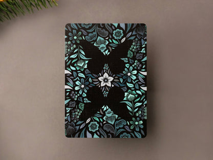 Butterfly Playing Cards Winter Edition Marked