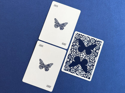 Butterfly Playing Cards Workers Edition V2 (Blue)