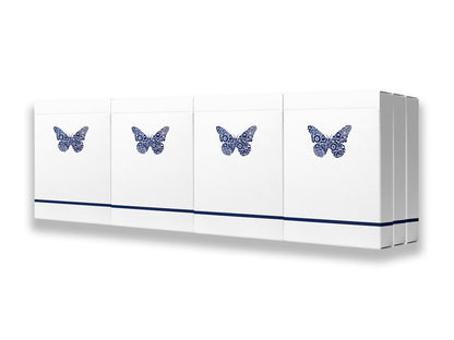Butterfly Playing Cards Workers Edition V2 (12 Blue Decks)